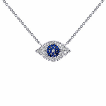 0.46 CTW Evil Eye Necklace
